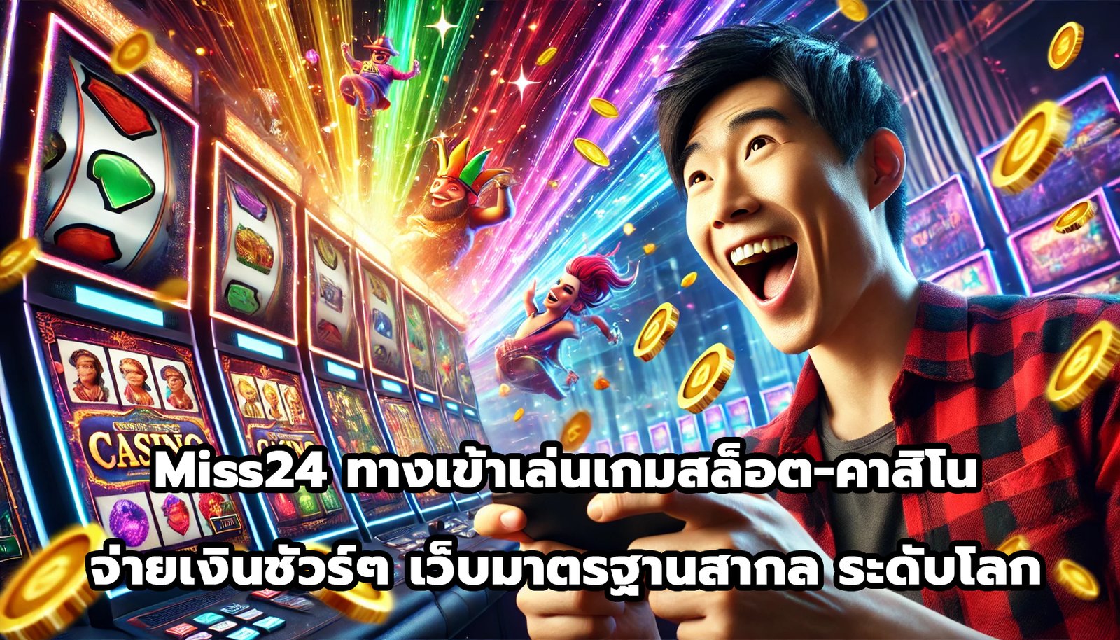 Miss24 ทางเข้าเล่นเกมสล็อต เกมคาสิโน จ่ายเงินชัวร์ๆ เว็บมาตรฐานสากล ระดับโลก-3