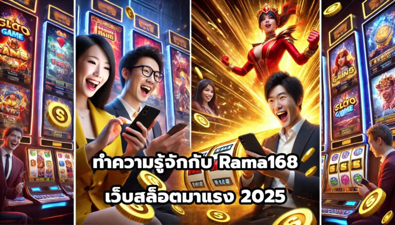 ทำความรู้จักกับ Rama168 สล็อต เว็บสล็อตมาแรง 2025-12