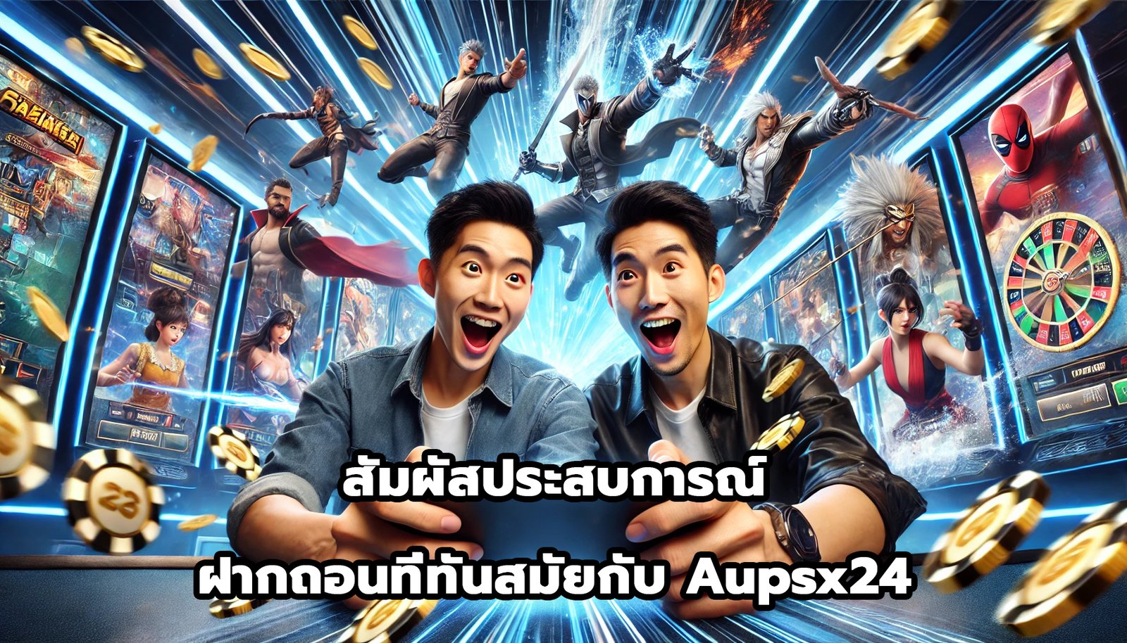สัมผัสประสบการณ์ฝากถอนที่ทันสมัยกับ Aupsx24-15